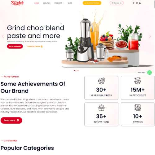 Kitchen King India #AbunvoWorks
