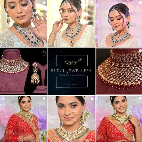 Avaran Jewellery and Avaran Fashion Social Media Marketing by Abunvo Digital Solutions #ClientWork #Abunvo